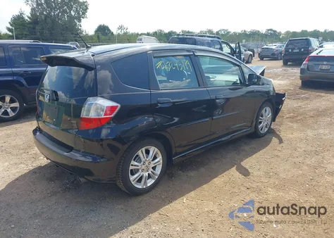 2009 Honda Fit Sport from USA, damaged, VIN JHMGE88639S019309
